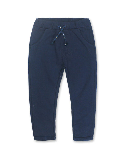 BABY CLUB Blue Boys Cotton Terry Trouser
