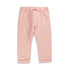 BABY CLUB Bow Pink Girls Cotton Fleece Trouser
