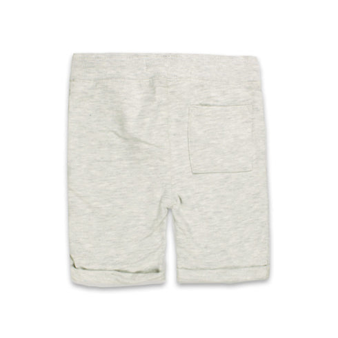 BABY CLUB Light Grey Boys Cotton Terry Shorts