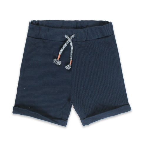 BABY Club Navy Blue Boys Cotton Terry Shorts