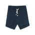 BABY Club White Draw Cord Blue Boys Cotton Terry Shorts