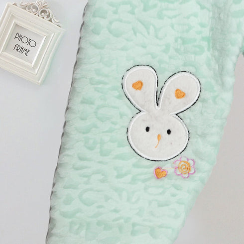 BABY ROSE Rabbit Blue Girls Winter 3 Piece Set