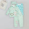 BABY ROSE Rabbit Blue Girls Winter 3 Piece Set