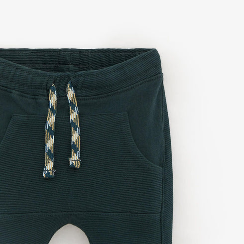 BABYCLUB DARK GREEN OTTOMAN TROUSER