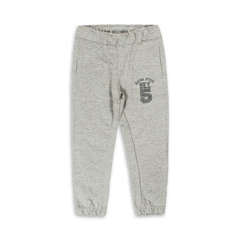 BASIC Grey Boys Cotton Terry Trouser