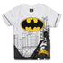 BATMAN Print White Boys Premium Cotton Tshirt 2 Piece Sets