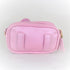 Bow Glitter Cross Body Pink Bag With Optional Fanny Belt