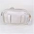 Bow Glitter Cross Body Silver Bag With Optional Fanny Belt