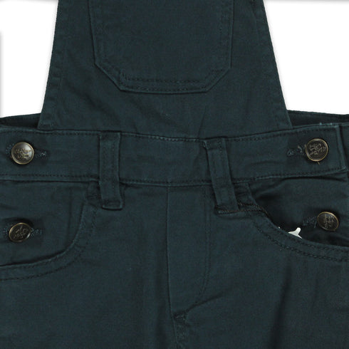 CAMARO Greenish Blue Girls Cotton Dungaree