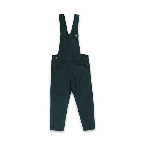 CAMARO Greenish Blue Girls Cotton Dungaree