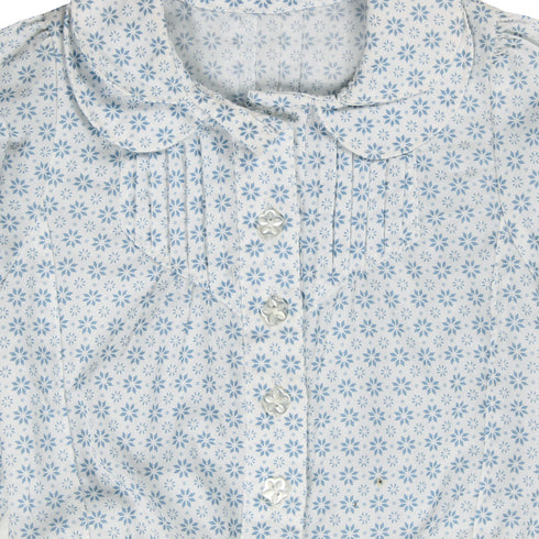 CAND WORLD All Over Flower Boys Cotton Romper