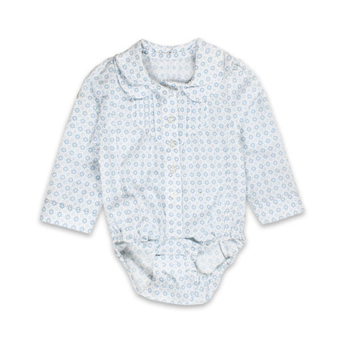 CAND WORLD All Over Flower Boys Cotton Romper