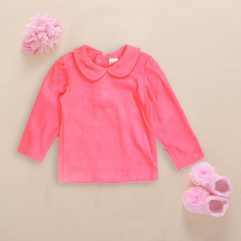 Hot Pink Girls 3 Piece Fleece Set