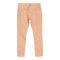 CHARLIE And PRUNE Orangish Pink Girls Cotton Slim Fit Jeans