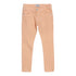 CHARLIE And PRUNE Orangish Pink Girls Cotton Slim Fit Jeans