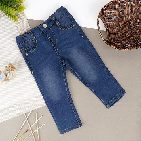 CHICCO Blue Unisex Cotton Denim Jegging