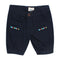 CHICCO Pocket Embroidery Blue Girls Cotton Shorts