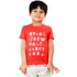 COOL CLUB Alphabet Print Red Boys Cotton T shirt 2 Piece Bundle