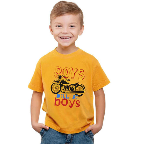 COOL CLUB Alphabet Print Red Boys Cotton T shirt 2 Piece Bundle