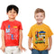 COOL CLUB Monster Print Red Boys Cotton T shirt 2 Piece Bundle