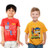 COOL CLUB Monster Print Red Boys Cotton T shirt 2 Piece Bundle