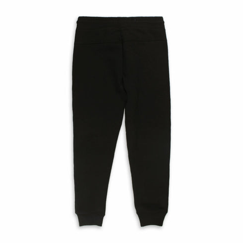 CUBE CO Black Unisex Cotton Fleece Trouser