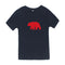 KIABI Bear Blue Boys Premium Cotton Tshirt