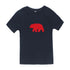 KIABI Bear Blue Boys Premium Cotton Tshirt