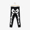 CUT LABEL White Skeleton Black unisex cotton legging