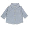 CTZ Blue Boys Premium Cotton Check Shirt