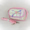 Cross Body Sequins Pink Bag with Optional Fanny Strap