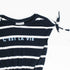 DESTINATION Blue And White Striped Girls Cotton Dress