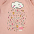 DOPO DOPO All Over Heart Pink Girls Cotton T shirt