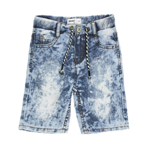 DOPO DOPO Cat Pocket Print Blue Boys Premium Cotton Tshirt 2 Piece set