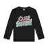 DOPO DOPO Cute Sister Black Girls Premium Cotton T shirt