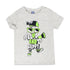 DOPO DOPO Love And Happy Grey Boys Premium Cotton Tshirt_2 Piece Set