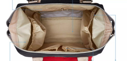 HOSEN Diaper Bag Flower Design