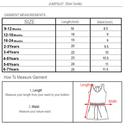 ENNIE MEENIE Leaf Print White Girls Premium Cotton Jump Suit