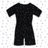 ENNIE MENNIE All Over Star Black Girls Cotton Jumpsuits