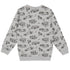 FUTURINO All Over Cars Grey Boys Cotton Terry Sweat Shirt