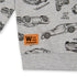 FUTURINO All Over Cars Grey Boys Cotton Terry Sweat Shirt