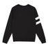 FUTURINO Never Give up Black Boys Cotton Terry Sweat Shirt