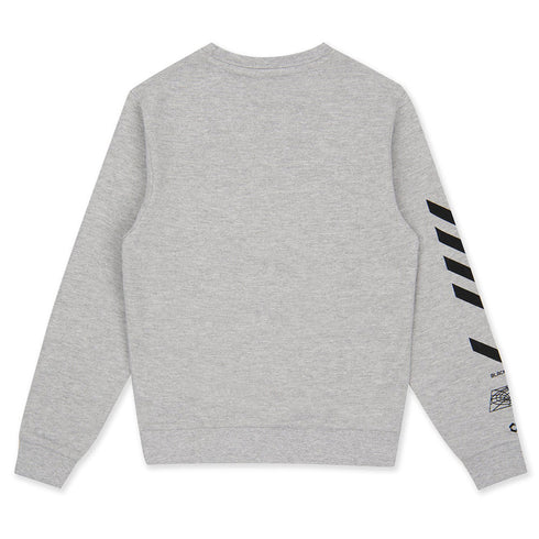 FUTURINO Never Give up Grey Boys Cotton Terry Sweat Shirt