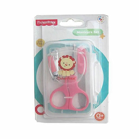 Fisher Price 3 Piece Girls Pink Manicure Set