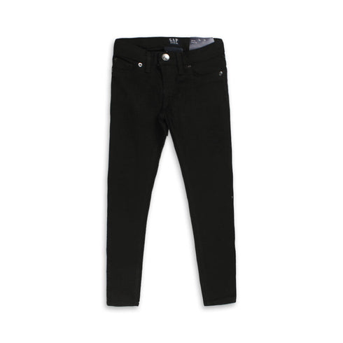 GAP Black Girls Denim Black Skinny Jeans