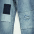 GAP Patch Ripped Blue Sand Washed Girls Denim Jeans