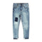 GAP Patch Ripped Blue Sand Washed Girls Denim Jeans