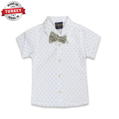 GAZGAR Coat Green Boys Cotton 3 Piece Set