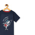 GEE JAY Fish Blue Boys Cotton T shirt
