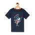 GEE JAY Fish Blue Boys Cotton T shirt